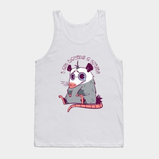 Opossum - Crying Crisis Tank Top